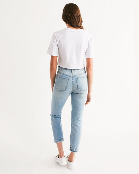 Dog mama cropped tee