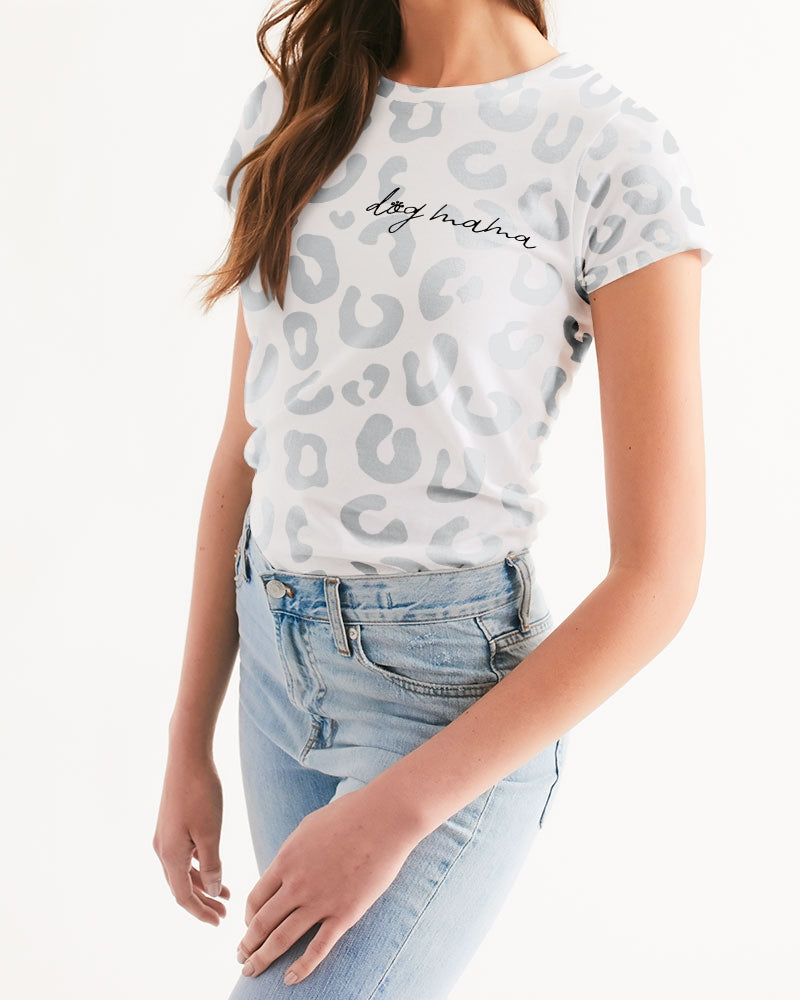 Animal print dog mama t-shirt