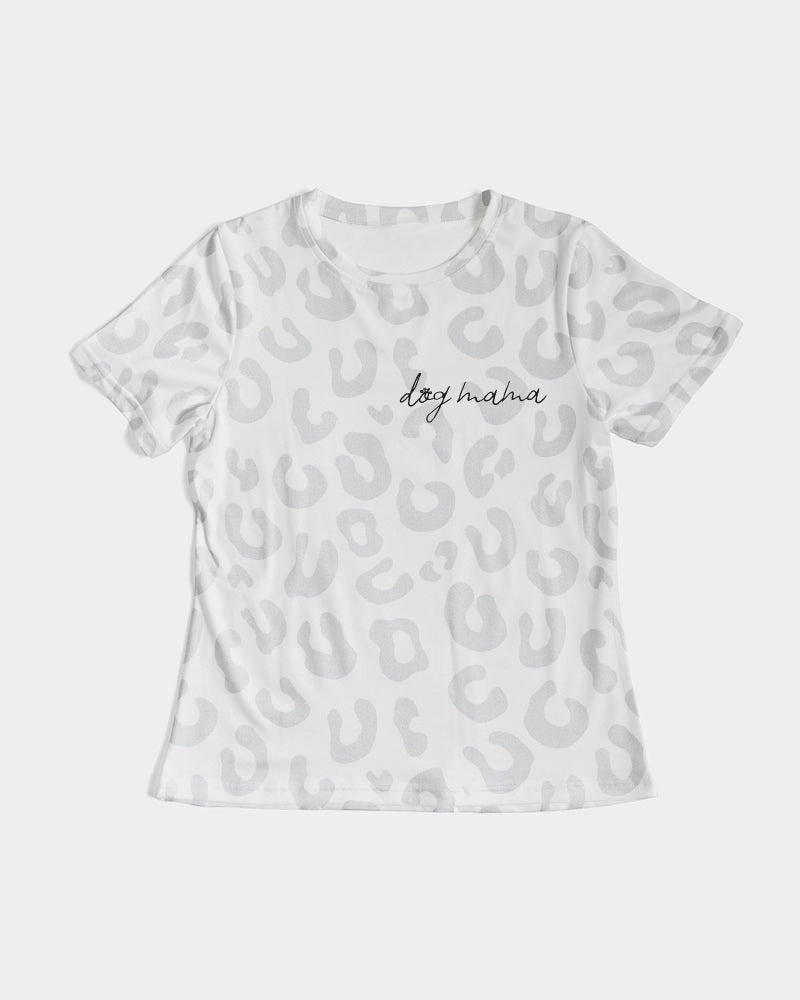 Animal print dog mama t-shirt